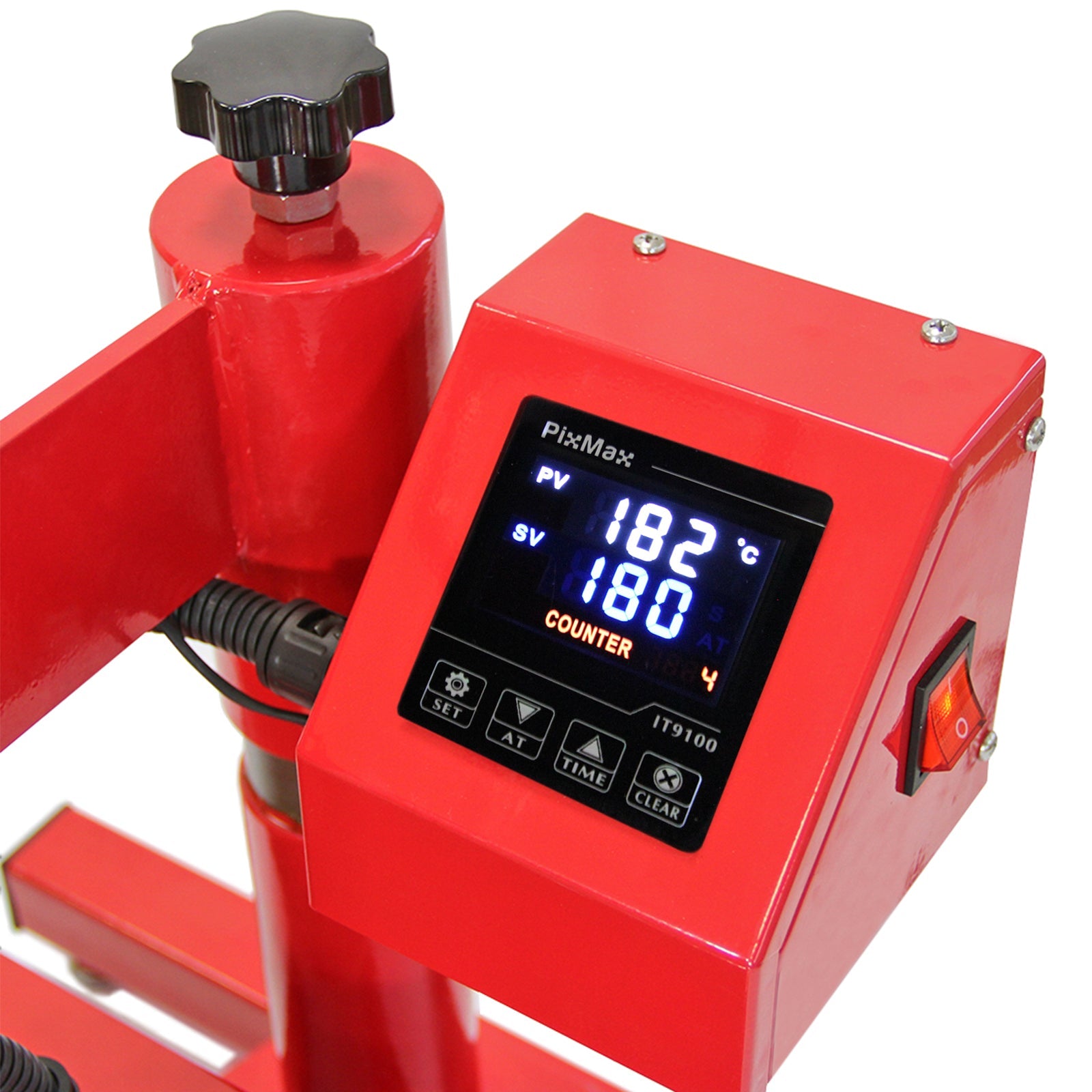 Pressa a caldo swing 38x38 cm PixMax con stampante Epson per sublimazione