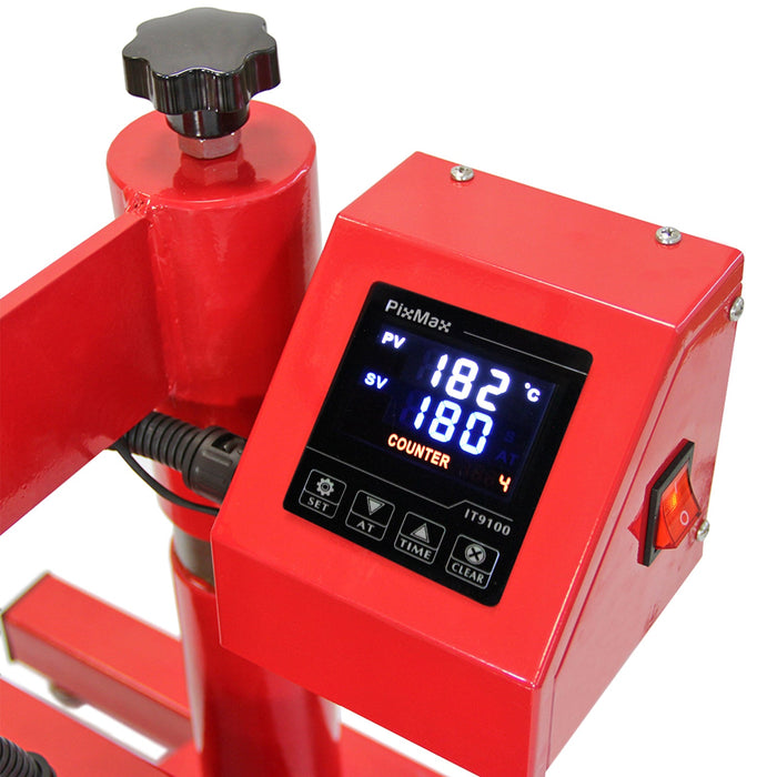 Pressa a caldo swing 38x38 cm PixMax con stampante Epson per sublimazione