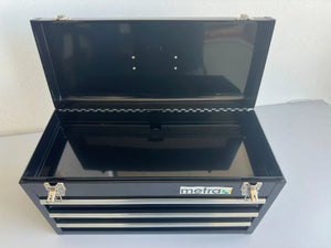 Cassetta degli attrezzi, standard, piccola, colore nero