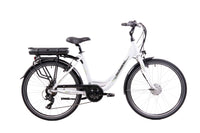 F.LLI SCHIANO E-MOON 26" bicicletta elettrica, da citta  per adulti, e-bike con motore elettrico batteria sul portapacc