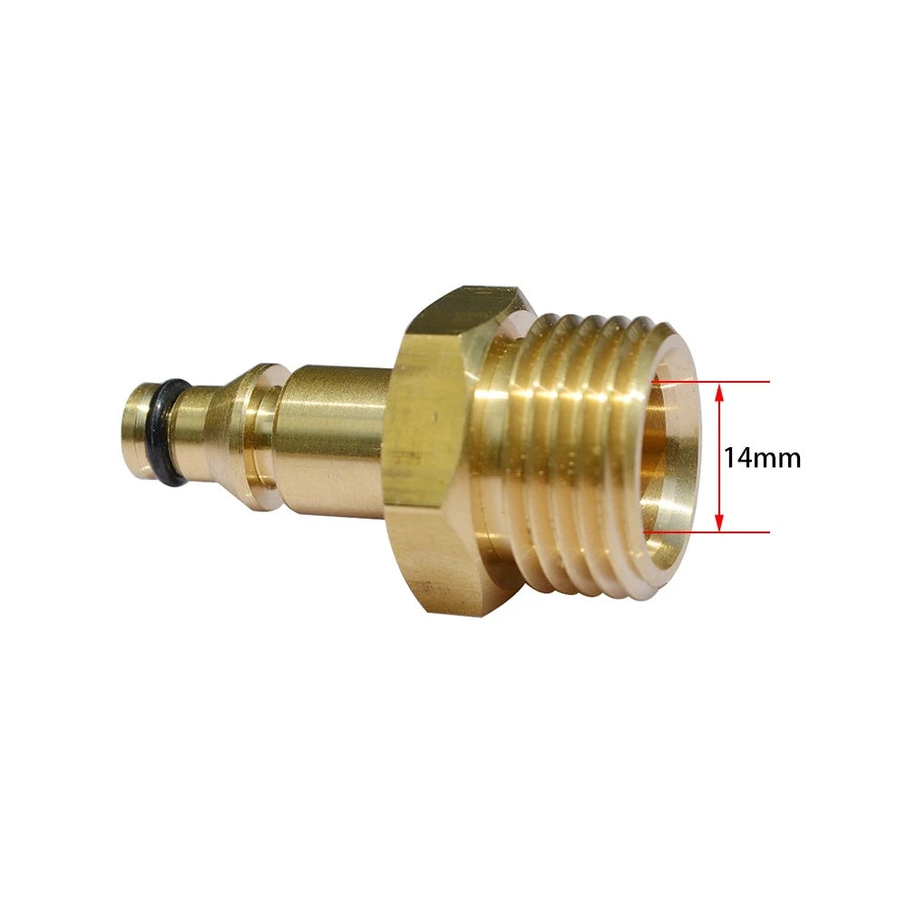 Adattatore M22 per Tubo compatibile con Pistole Nilfisk/Stihl – Ottone di Alta Qualità, Filettatura M22x1,5 mm