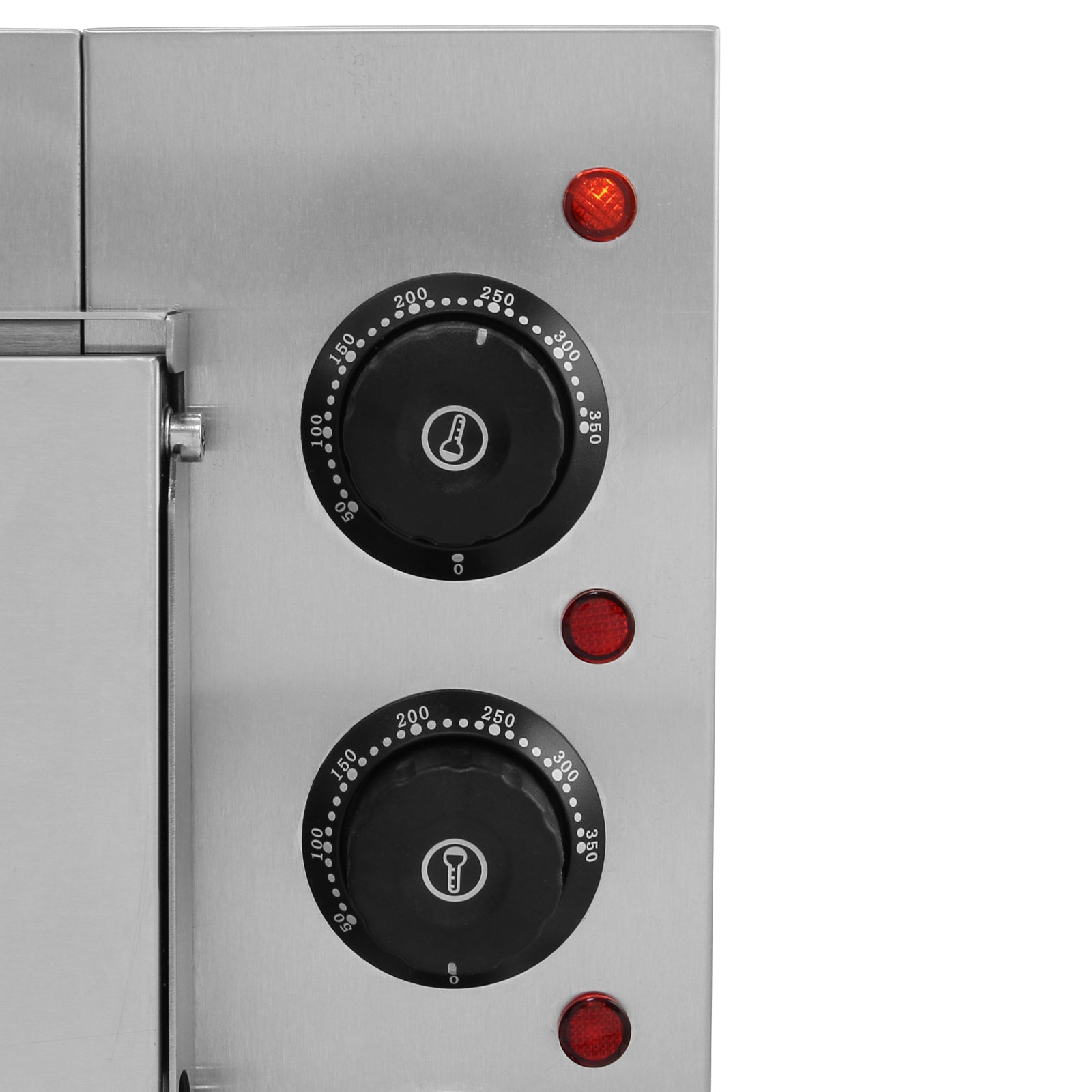 Forno Elettrico per Pizza in Acciaio Inossidabile a Doppio Ripiano Commerciale