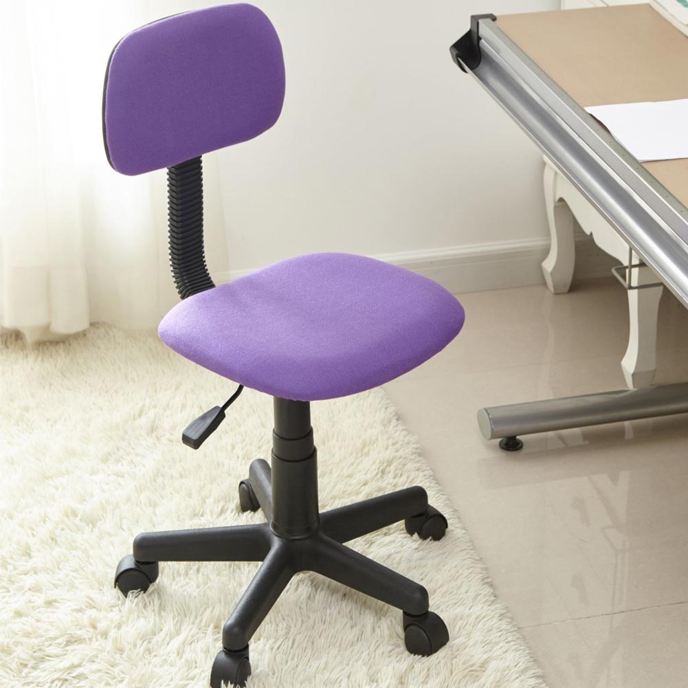 Sedia da Scrivania Operativa 5Ruote Cameretta Stanzetta Altezza regolabile Viola
