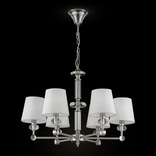 Lampadario Neoclassic in Metallo Riverside Cromo