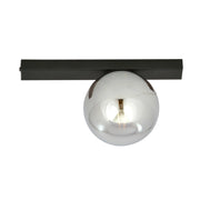 Plafoniera Emibig FIT 1 luce E14 nero/grafite 30cm