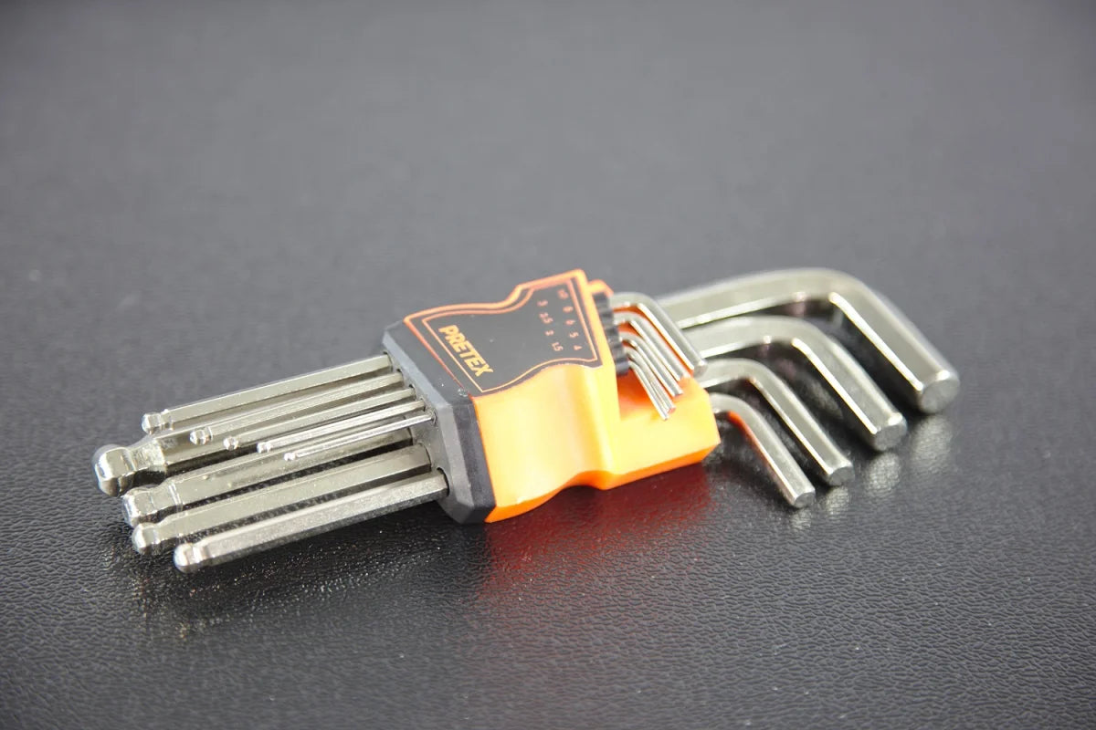 Set di chiavi a L, set di chiavi a bussola esagonale, set di chiavi a brugola