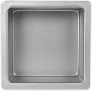 Cassa per Dolci in Alluminio Anodizzato - 178 x 178 x 102 mm - Argento - Grande Dimensione