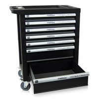 Carrello da officina, colore nero