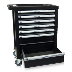 Carrello da officina, colore nero