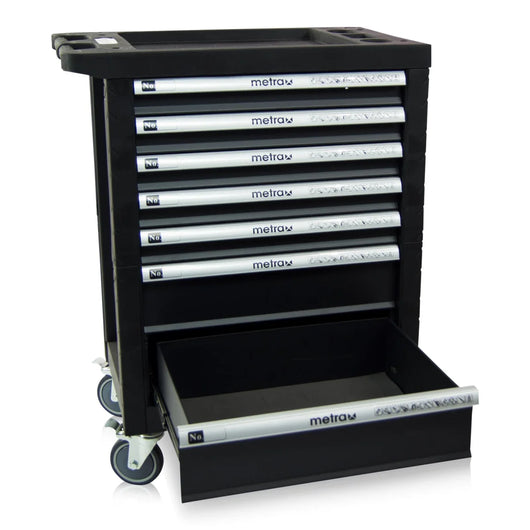 Carrello da officina, colore nero