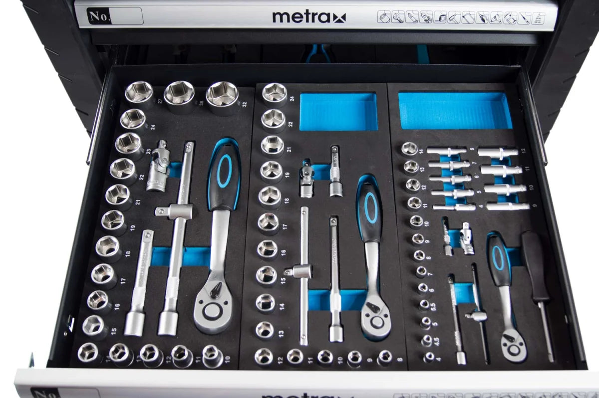 Set di utensili, 14 set per carrello da officina