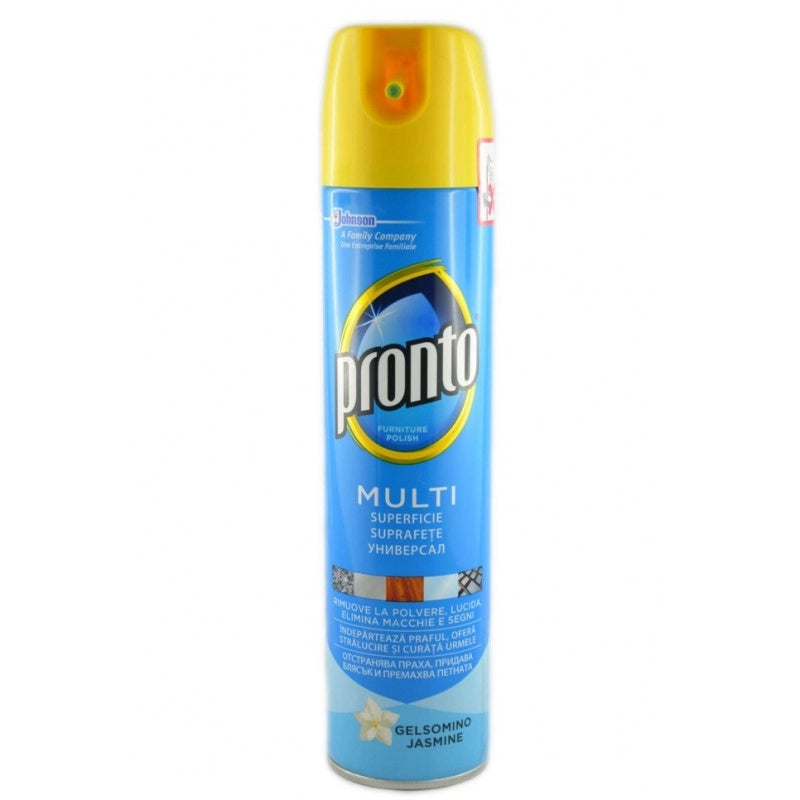 PRONTO SPRAY ANTISTATICO IN FORMATO DA 300ML FRAGRANZA GELSOMINO