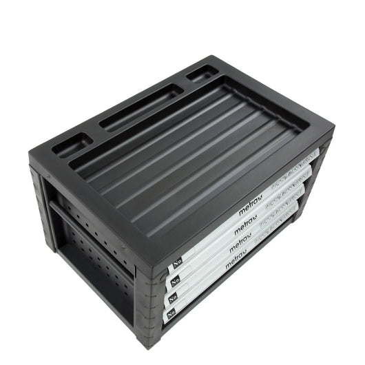 Cassetta portautensili per carrello portautensili, colore nera