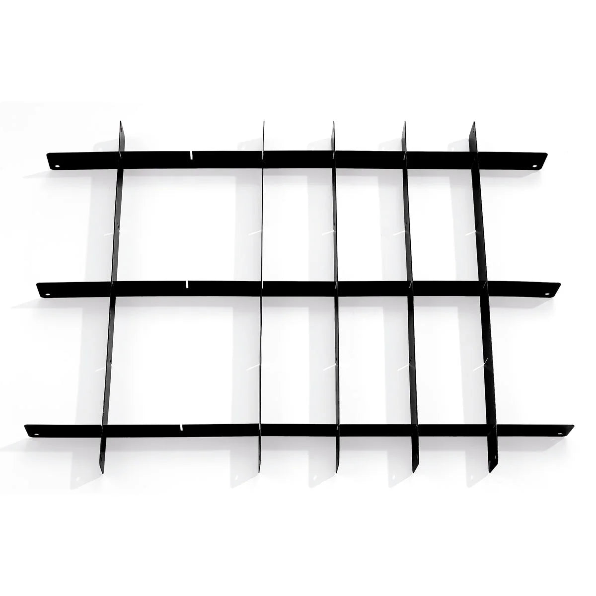 Divisori per cassetti, set nero, per carrelli da officina