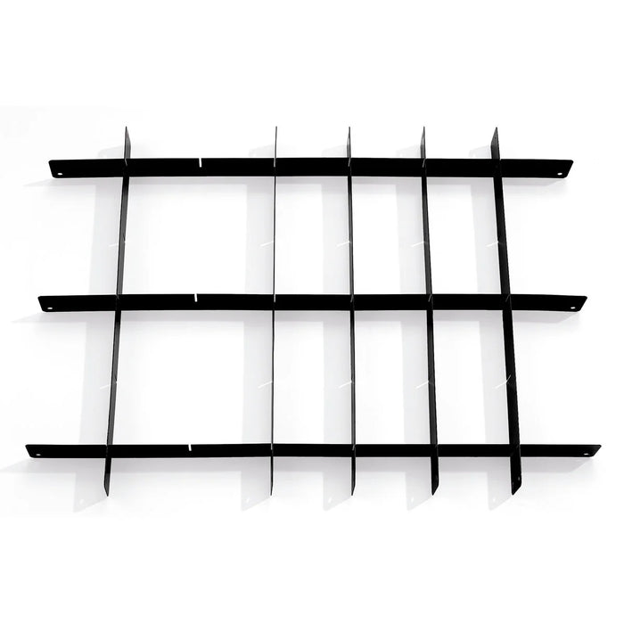 Divisori per cassetti, set nero, per carrelli da officina