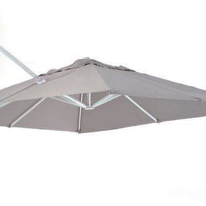 Marvin Telo Ricambio Per Ombrellone Palo Decentrato Giardino Senso 3X3 3X4 Copertura Esterno Grigio/3 X 4