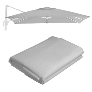 Marvin Telo Ricambio Per Ombrellone Palo Decentrato Giardino Senso 3X3 3X4 Copertura Esterno Grigio/3 X 4