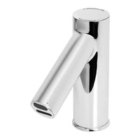 Rubinetto automatico in ottone cromato, bocca 120 mm 14_0003204