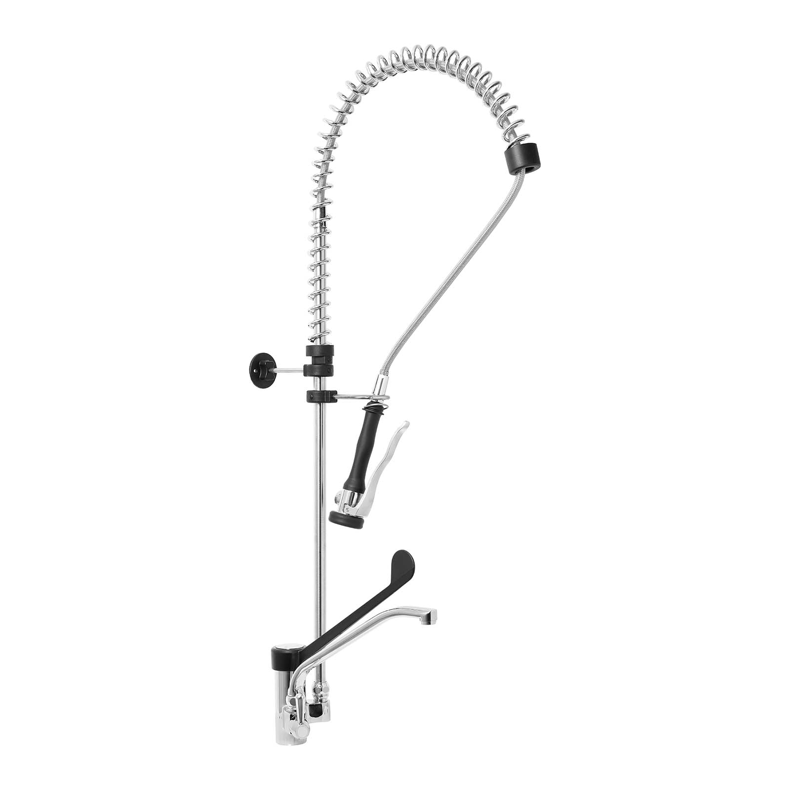 Rubinetto doccia flessibile monoforo 1000 mm bocca 255 mm leva medicale 14_0005065