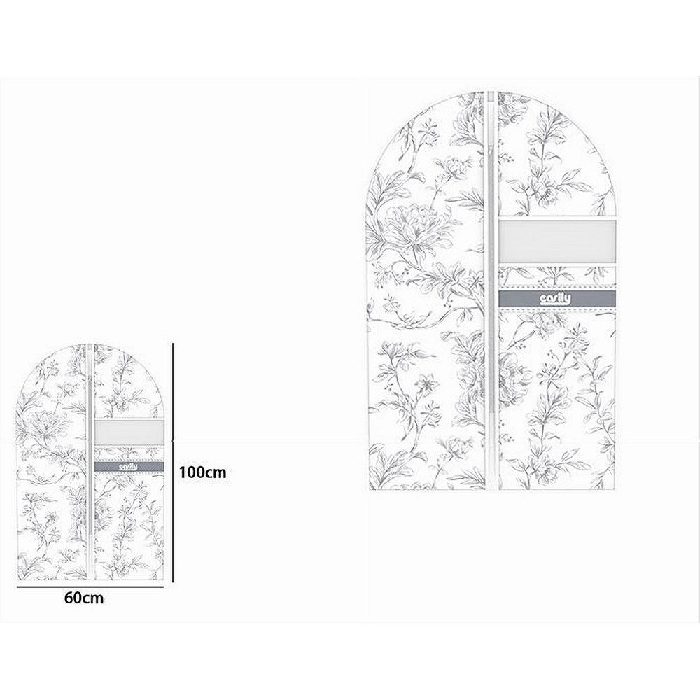 Trade Shop - Custodia Copriabito Porta Abito Vestito Giacca Viaggi 60 X 100 Cm Fantasia 87327 -