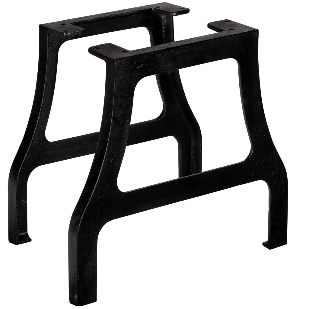 Gambe per Tavolino da CaffÃ¨ 2 pz a Forma di A in Ghisa cod mxl 58278