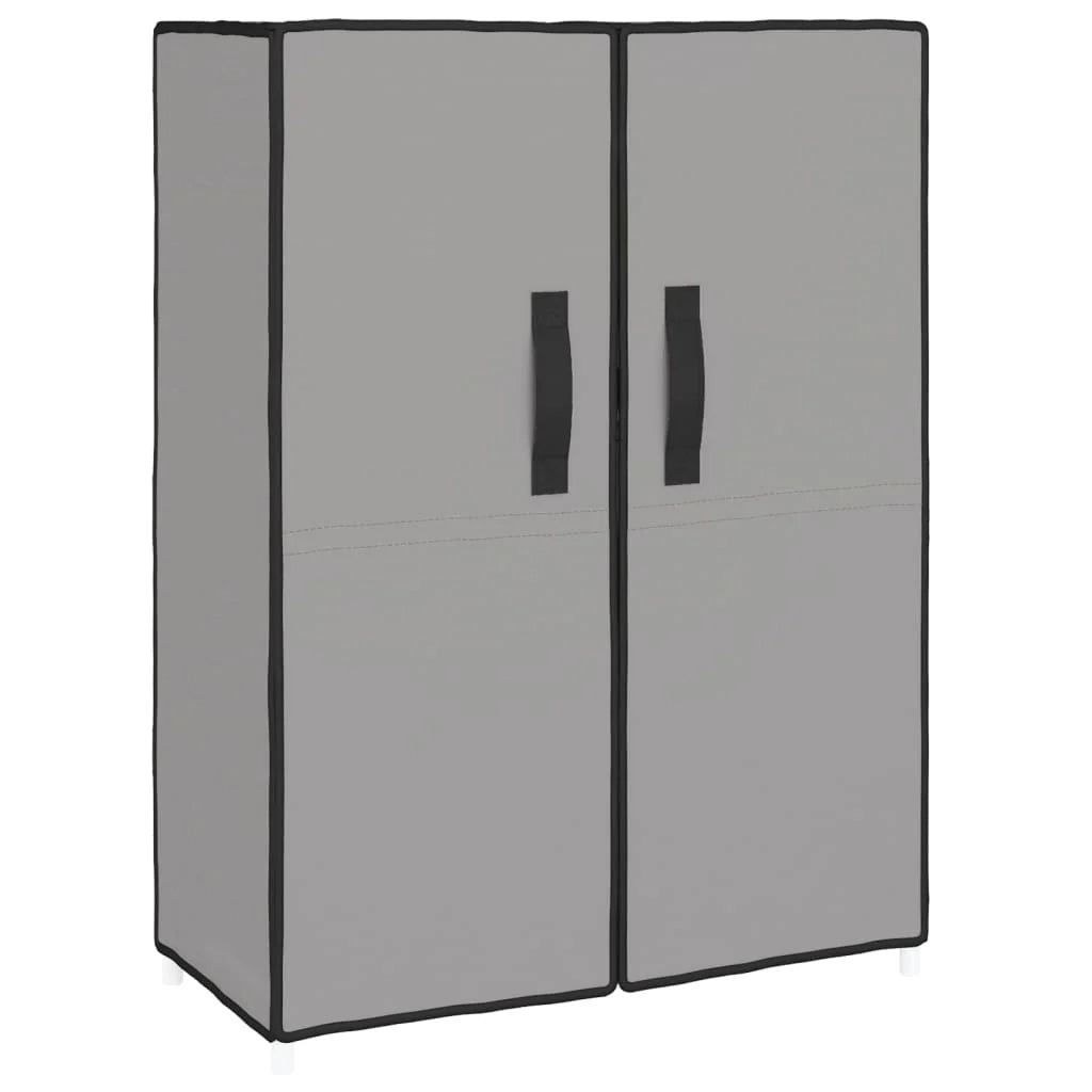 Scarpiera mobile contenitore per scarpe mobile ingresso/corridoio/soggiorno 60 x 28 x 90 cm tessuto grigio 02_0021775