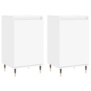Buffet credenza cassettiera armadio mobile contenitore organizer per cucina soggiorno salotti set da 2 40 x 35 x 70 cm legno ingegnerizzato nero 02_0036664