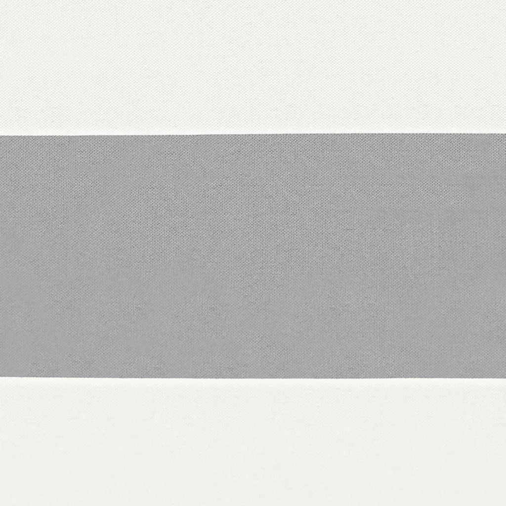 Schermo da balcone | Paravento da Balcone Grigio chiaro e bianco 110 x 1000 cm
