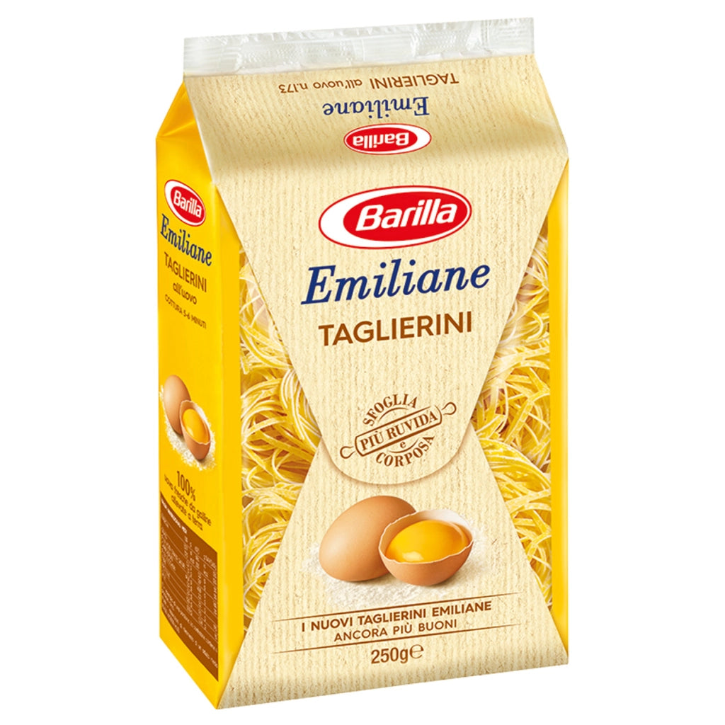 Barilla emiliane taglierini all'uovo 250 grammi