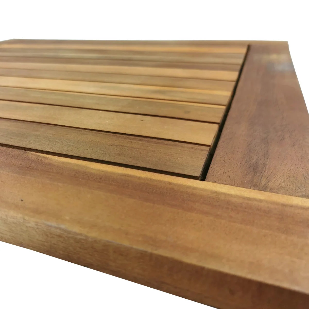 Set da balcone, set da bistrot, tavolo con 2 sedie, marrone