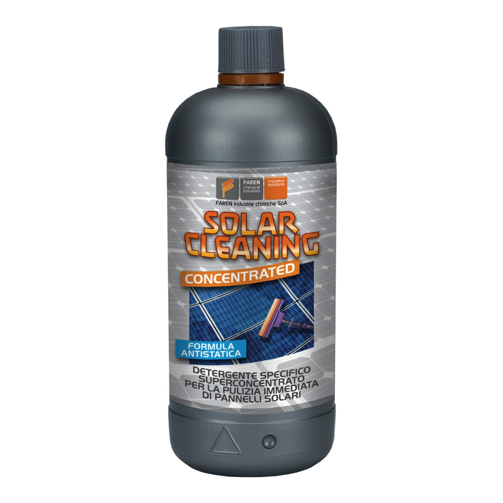PULITORE PANNELLI SOLARI SOLAR CLEANING CONCENTRATED- 1 lt- FAREN- pezzi 1