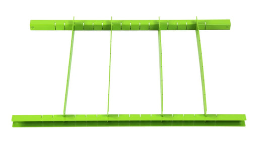 Divisori per cassetti, verdi - set, per carrelli da officina