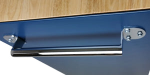 Carrello portautensili 7 cassetti e anta, con piano in legno grande