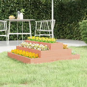 Fioriera-Vaso-Contenitore per Piante 80x80x27 cm in Legno Massello di Douglas 509292