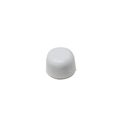 Paracolpi auotadesivo per porta Boero trasparente bianco e marrone 3 PZ BIANCO