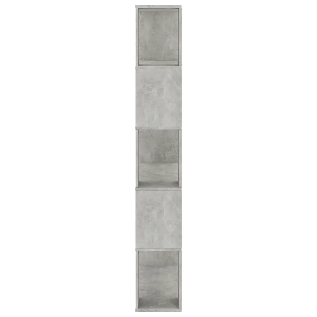 Libreria/Divisorio Grigio Cemento 80x24x159cm Legno Ingegnerizzato 800103
