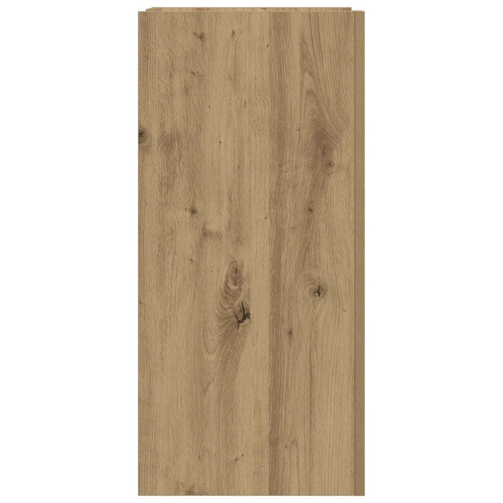 Credenza Rovere Artigianale 45x35x75 cm Legno Ingegnerizzato