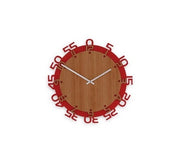 Orologio da parete in legno numeri esterni 50 cm MADE IN ITALY