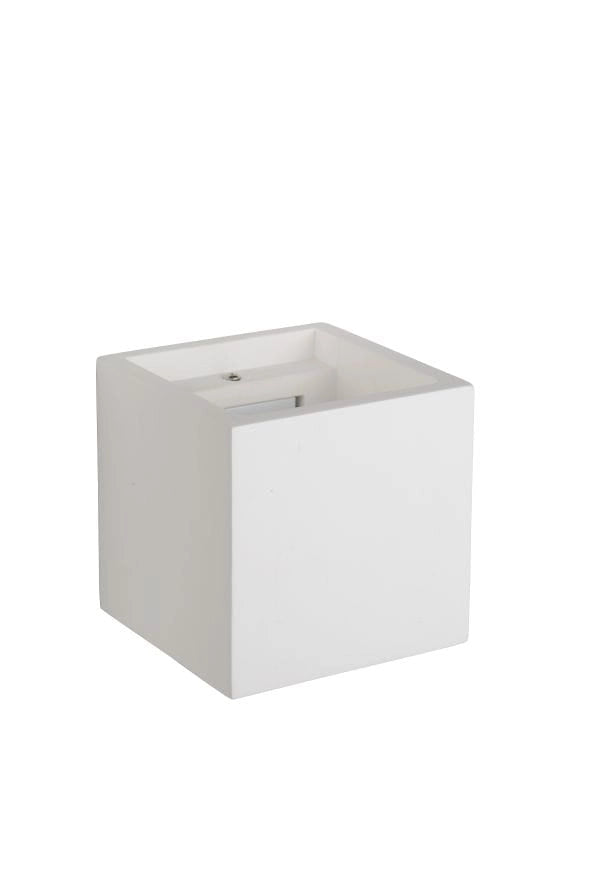 Applique da parete Lucide Gipsy gesso bianco 11,5cm G9 40W