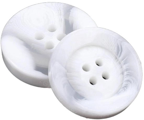 Confezione da 10 pezzi di chiusura a 4 gocce - chiusura classica - chiusura sostitutiva - chiusura elegante per mantelli - materiale robusto - chiusura per cucito