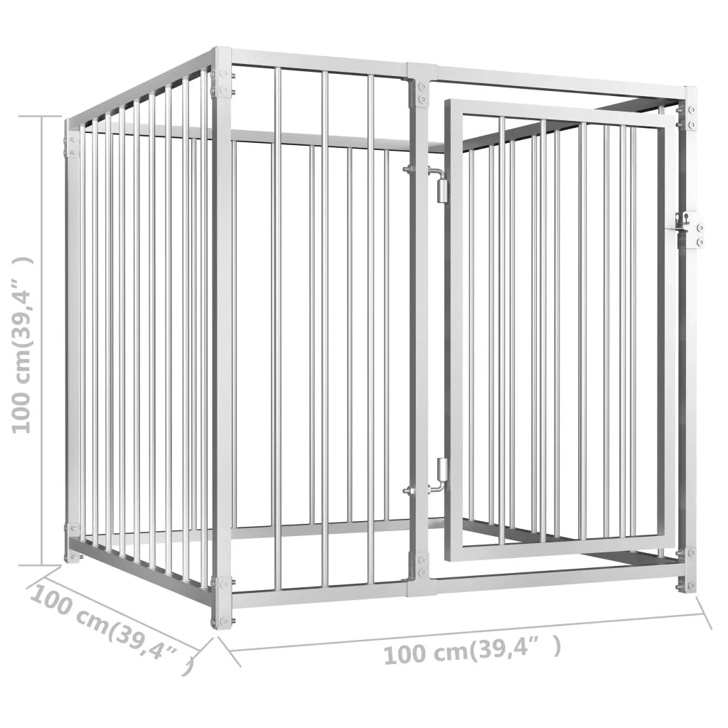Canile da Esterno 100x100x100 cm 144487