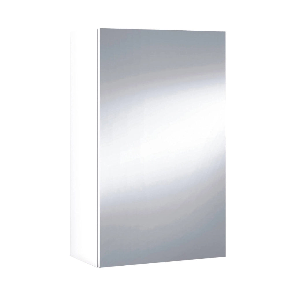 Mobile Pensile Bagno Andaluso, Mobile colonna per bagno, Armadietto sospeso, colore Bianco lucido, cm 40x21h65 - 1 anta