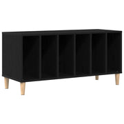 Mobile porta vinili Rovere Nero 100 x 38 x 48 cm CFW4051548