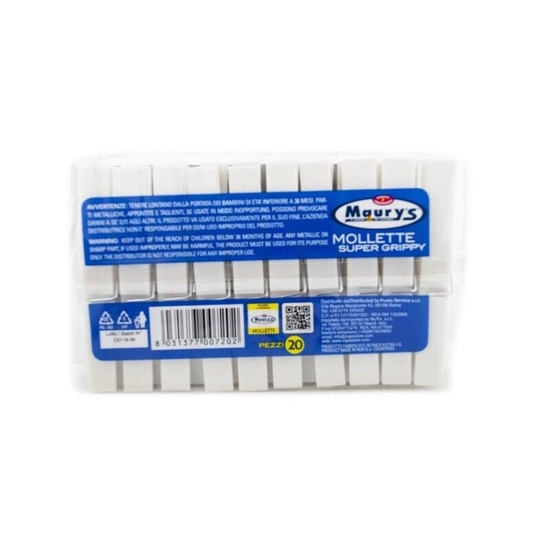 MAURY'S MOLLETTE BUCATO BIANCHE 20 PZ