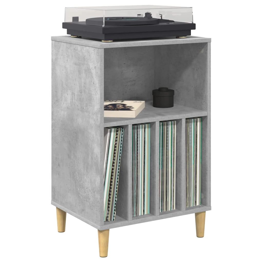 Supporto per Giradischi Grigio Cemento 47 x 39,5 x 74,5 cm 8012877