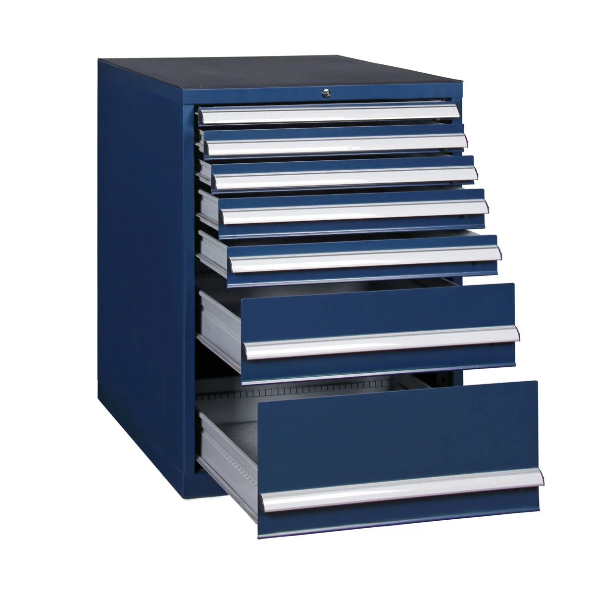 Mobiletto portautensili, cassettiera 7 cassetti, colore blu