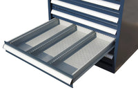 Mobiletto portautensili, cassettiera 10 cassetti, colore blu