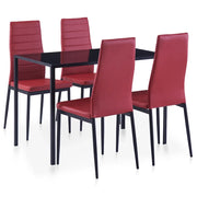 Set da Pranzo 5 pz Rosso Vino 281699