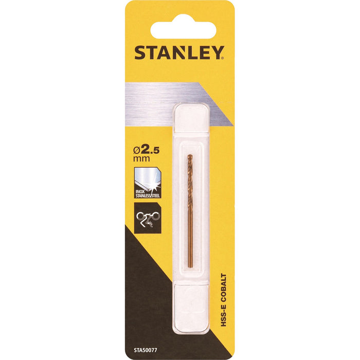 piranha/stanley x50077 1 punta al cobalto dimensioni mm 2,5 cod:ferx.10407