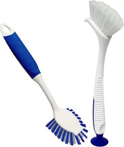 Set di spazzole per la pulizia della cucina e del lavandino - Set di spazzole per l'acqua calda e fredda 2 pezzi Spazzola per l'acqua calda e fredda